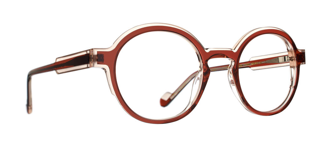 31005351088 MINI FICTION MARRON / PÊCHE CLAIR - 1088 - MINI FICTION